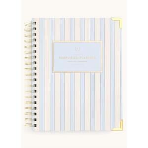NEW EMILY LEY 2026 spiral weekly simplified planner in serene stripe